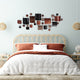 Modernist Floating Squares Wall Decor, 59.75 Inches