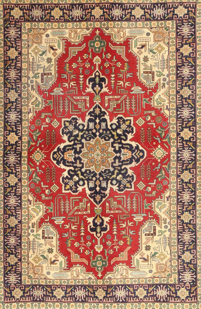 Ahgly Company Indoor Rectangle Traditional Area Rugs, 2' x 5'
