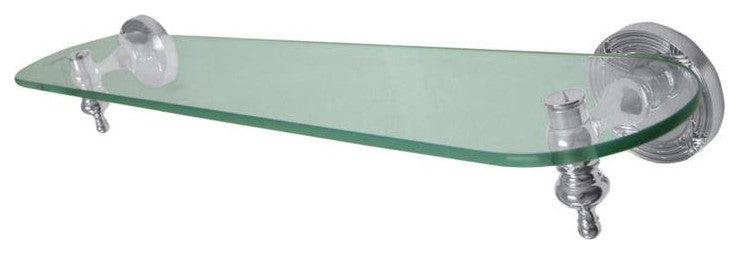 Glass Shelf, Satin Nickel