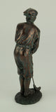 Antique Bronze Finish Classic Golfer Statue