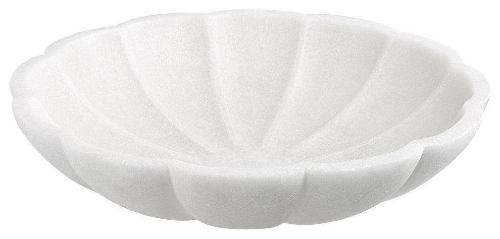 Uttermost Petal Ivory Ricestone Bowl