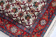 Handmade Vintage Indian Mahal Rug 2.5'x4.1', 78cmx125cm 1970s