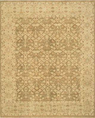 100% Fine Wool Hand Knotted Moss / Gold Vernon VN-04 Area Rug by Loloi, 9'6"x13'