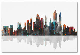 'New York, New York Skyline' Canvas Art by Marlene Watson