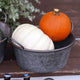 3 Piece Farmhouse Grey Zinc Planters