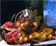 John F Francis Harvest of Plenty, 20"x25" Gallery Wrapped Canvas Print