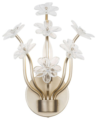Wildflower 1-Lt Sconce - Gold Dust/Artifact