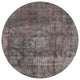Ahgly Company Indoor Round Mid-Century Modern Area Rugs, 4' Round