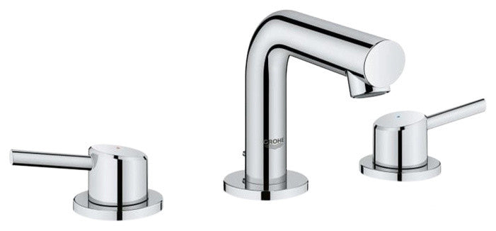 Grohe 20 572 Concetto 1.2 GPM 8"Wspread Double Handle Bathroom - Starlight