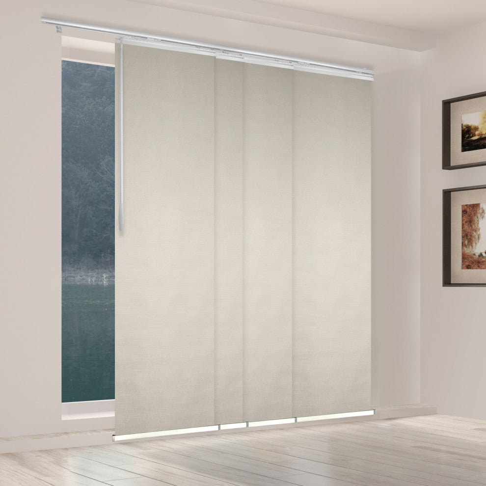 Stella 4-Panel Track Extendable Vertical Blinds 48-88"W