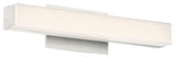 Brink LED Bathroom Vanity/Wall Light, Brushed Aluminum, 12", 3000k