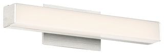 Brink LED Bathroom Vanity/Wall Light, Brushed Aluminum, 12", 3000k