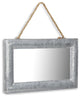 Galvanized Metal Wall Mirror