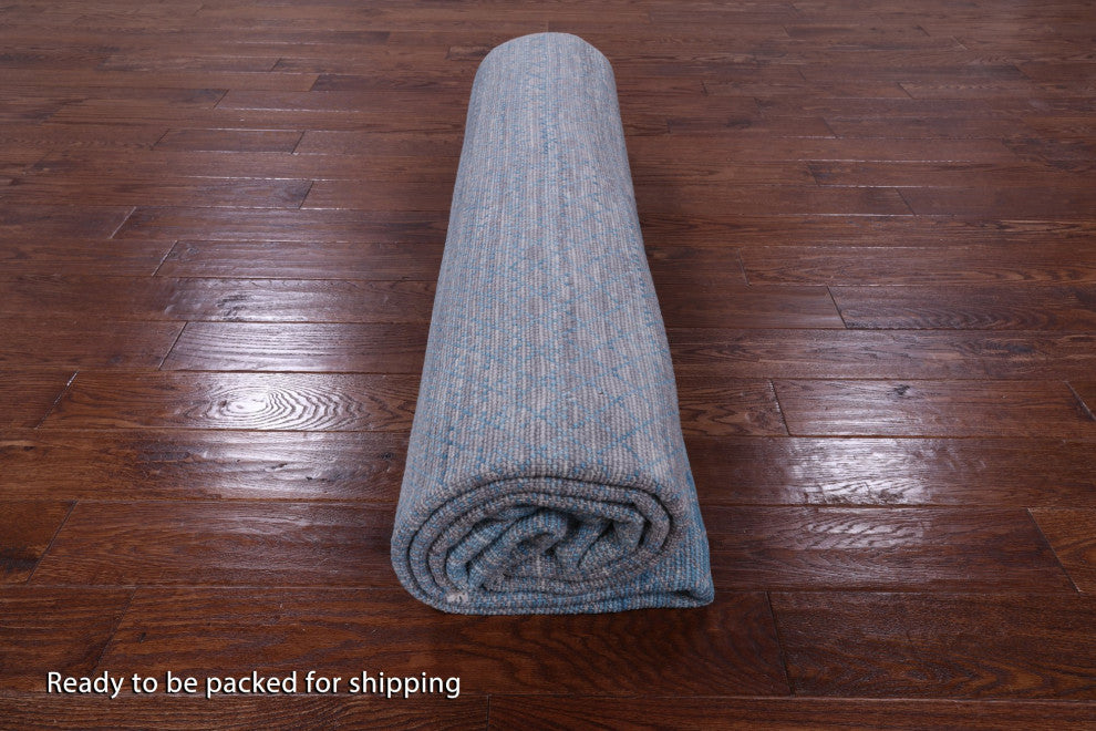 Hand Knotted Savannah Grass Wool Rug 8' 3" X 10' 1" - Q9211