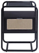 Metal Frame Nightstand With One Drawer, Black Finish
