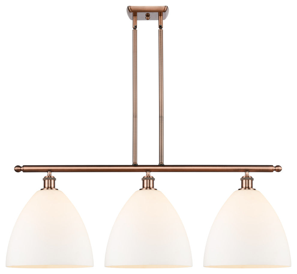 Innovations 516-3I-AC-GBD-121-LED 3 Light Island Light, Antique Copper