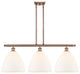 Innovations 516-3I-AC-GBD-121-LED 3 Light Island Light, Antique Copper