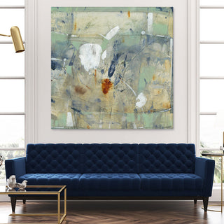 "Clash II" Fine Art Giant Canvas Print, 72"x72"