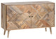 Whitaker 2-Door Mango Wood Chest, Natural