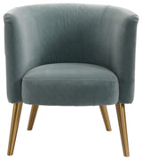 New Uttermost Haider Gray Accent Chair