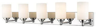 Z-Lite 485-5V Soledad 5 Light 39"W Vanity Light - Chrome