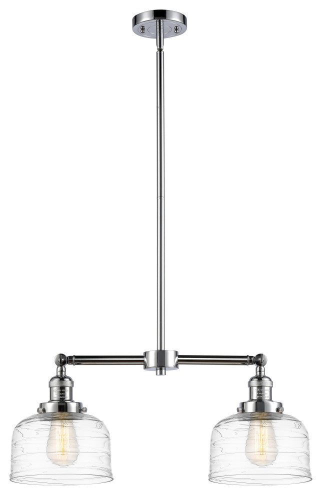 INNOVATIONS 209-PC-G713-LED 2-Light Island Light Polished Chrome