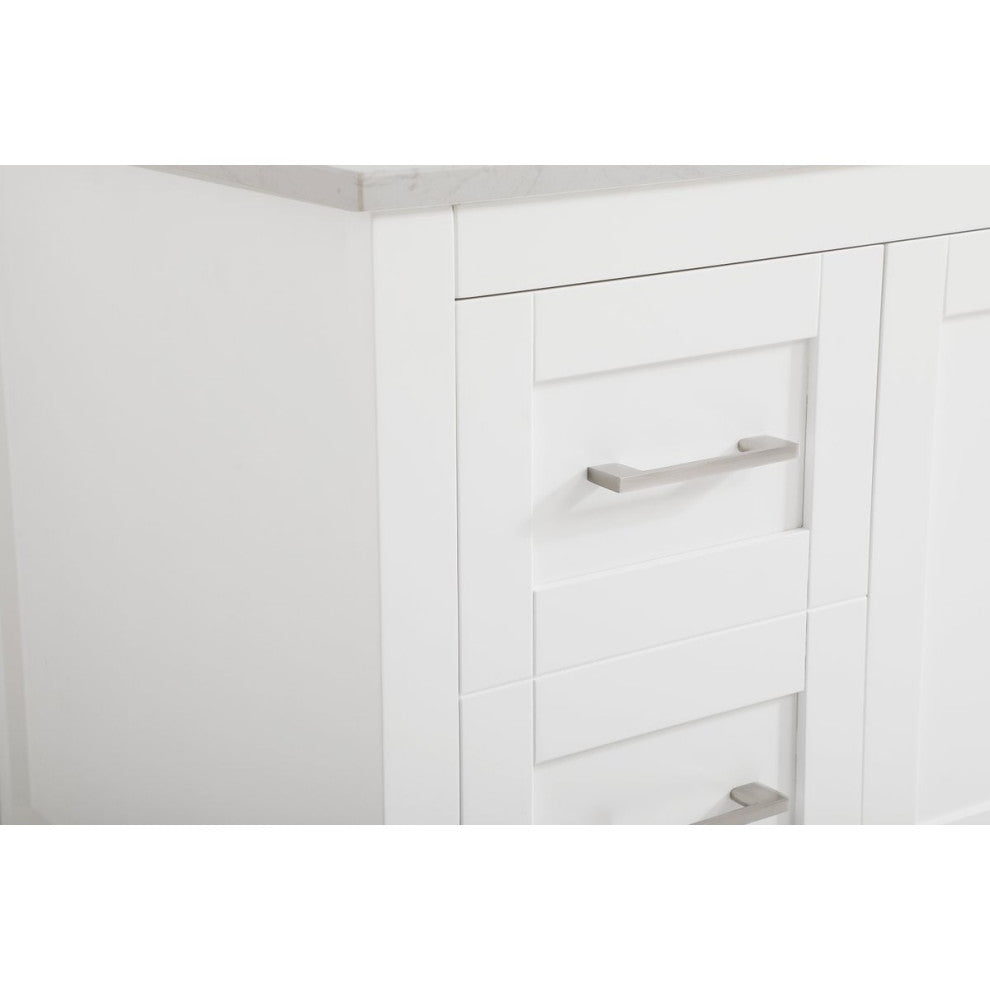 Elegant Decor Aubrey Bathroom Vanity White