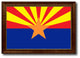 Arizona State Flag Canvas Print, 19"x27"