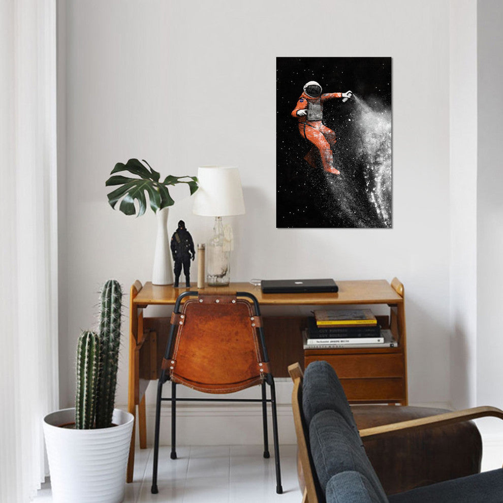 "Astronaut" by Florent Bodart, Canvas Print, 18"x12"