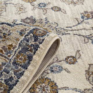 Jordan Bea Power-Loomed Polypropylene Area Rug, Ivory/Charcoal, 1'10" X 2'11"