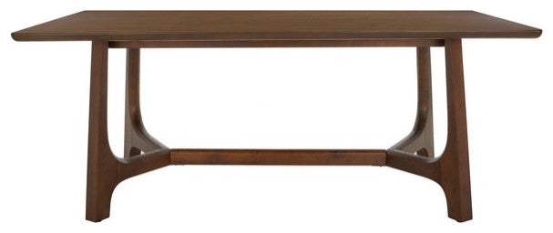 Safavieh Couture Adelee Wood Rectangle Dining Table Medium Oak