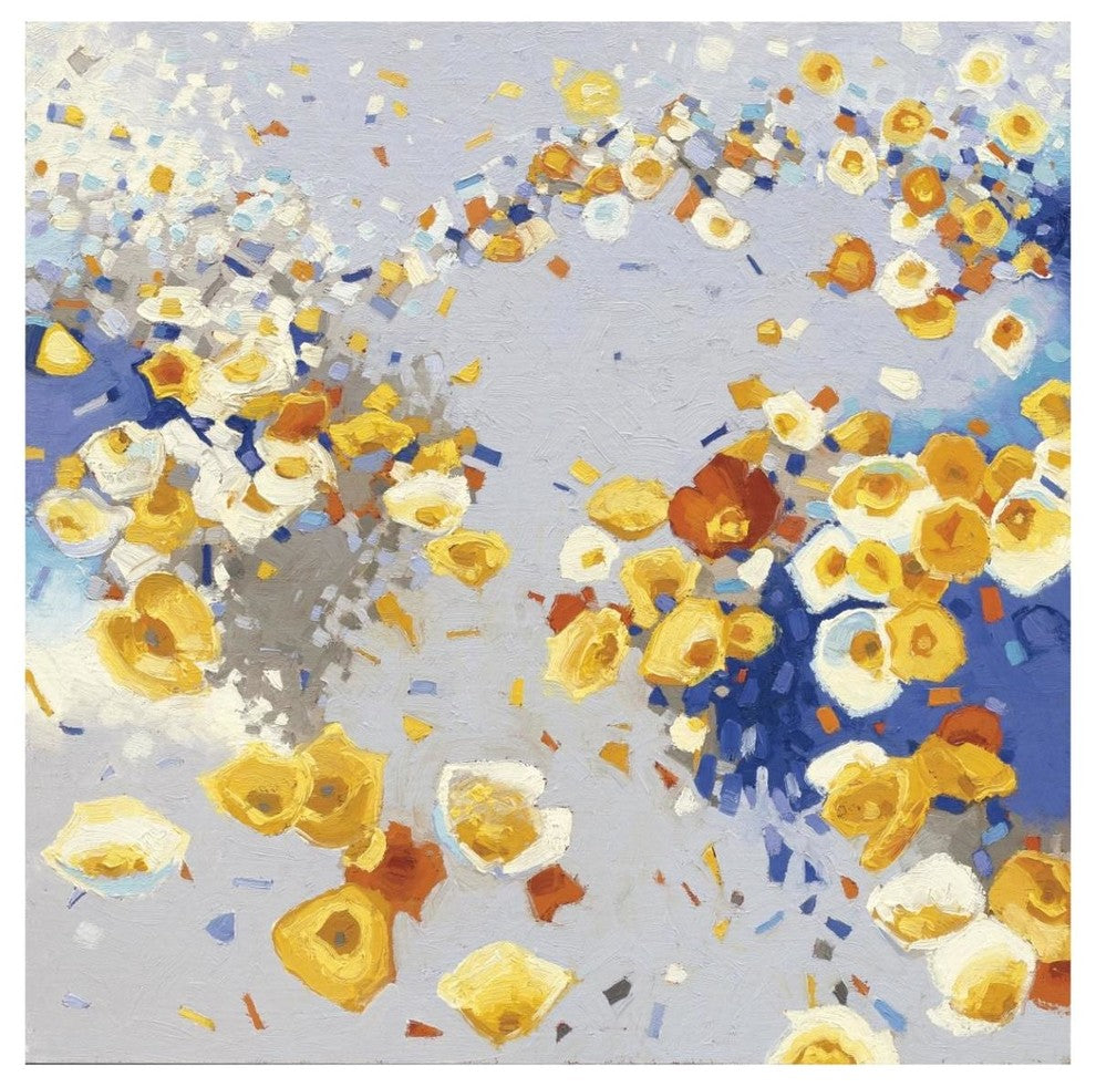 "Millefiori Crop" Digital Paper Print by Shirley Novak, 42"x42"