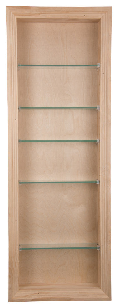 Nashville Recessed Unfinished Niche 49.5"h x 15.5"w x 3.5"d