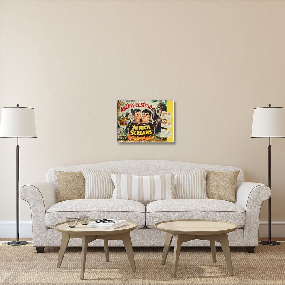 Abbott and Costello, Africa Screams Vertical, 30x23