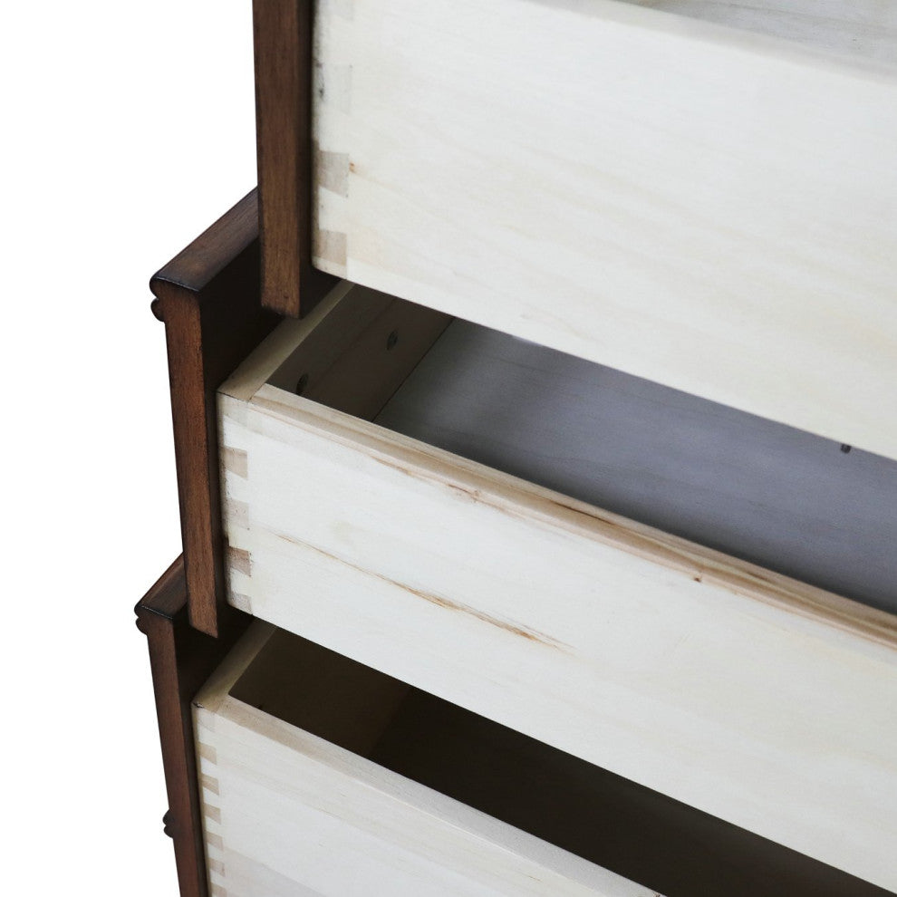 37" Single Vanity, Walnut Finish With Black Galaxy