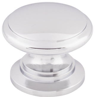 Top Knobs M350 Ray 1-1/4 Inch Mushroom Cabinet Knob - Polished Chrome