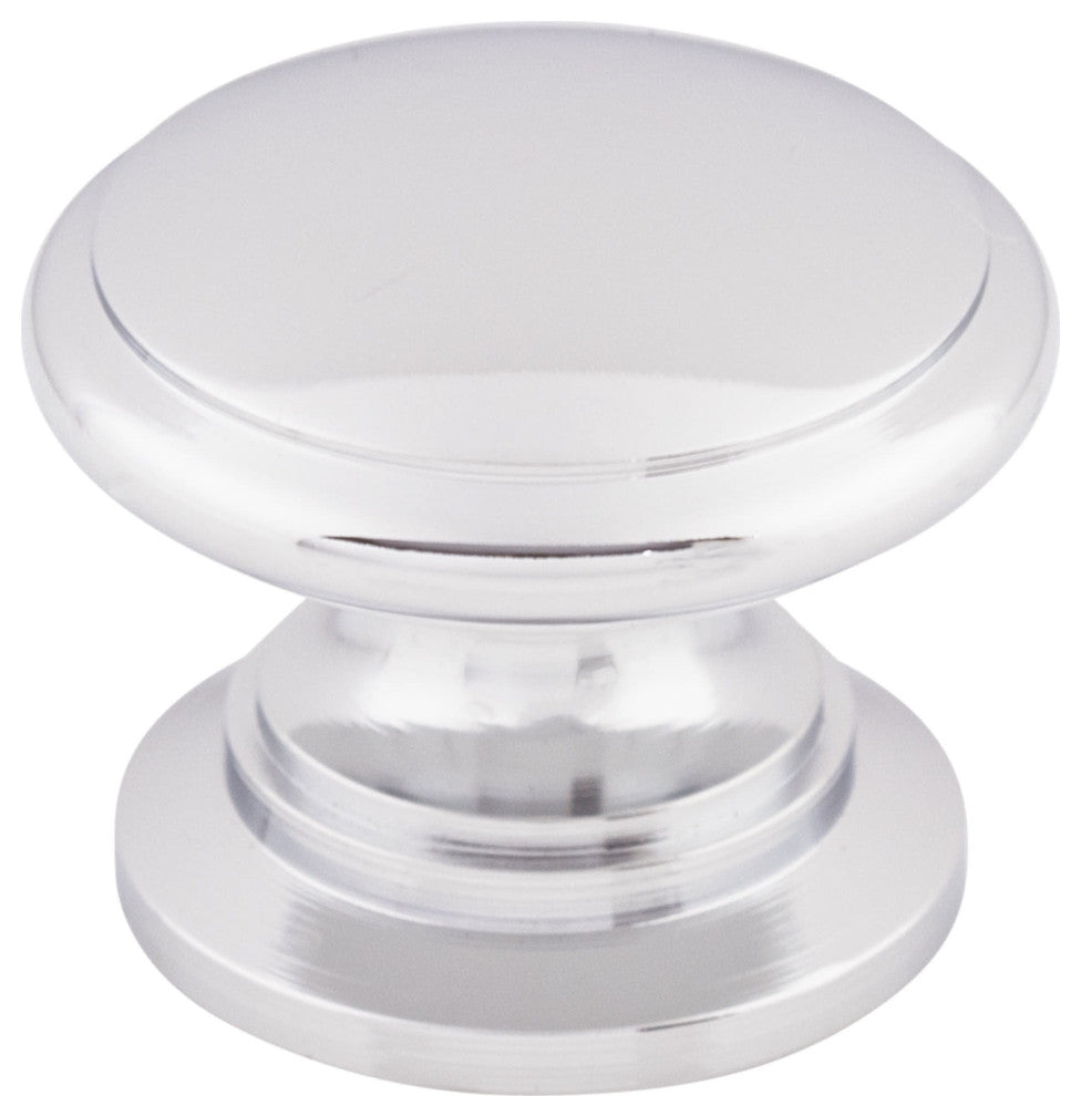 Top Knobs M350 Ray 1-1/4 Inch Mushroom Cabinet Knob - Polished Chrome