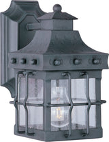 Maxim 30081 Nantucket 13" Tall 1 Light Outdoor Wall Sconce - Country Forge /