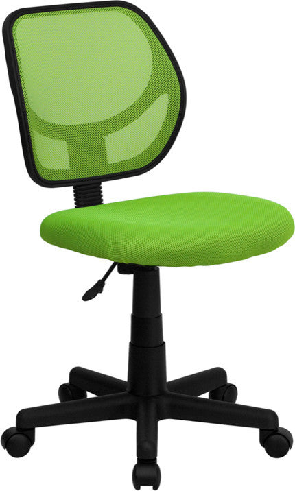 Flash Furniture Mid-Back Green Mesh Task Chair and Computer Chair