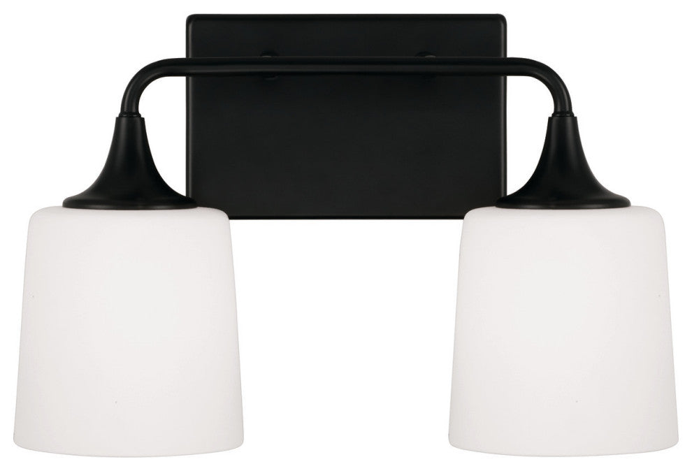 Capital Lighting 148921-541 Presley 2 Light 16"W Vanity Light - Brushed Nickel