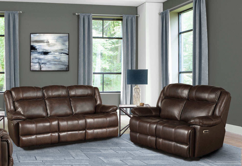 Parker Living Eclipse Power Sofa, Florence Brown