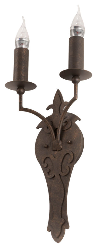 10 Wide Torsade 2 Light Wall Sconce