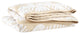 Knight Wood Cutwork Natural Coverlet, Twin