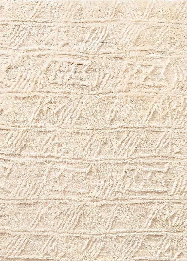 Ahgly Company Indoor Rectangle Mid-Century Modern Area Rugs, 2' x 5'