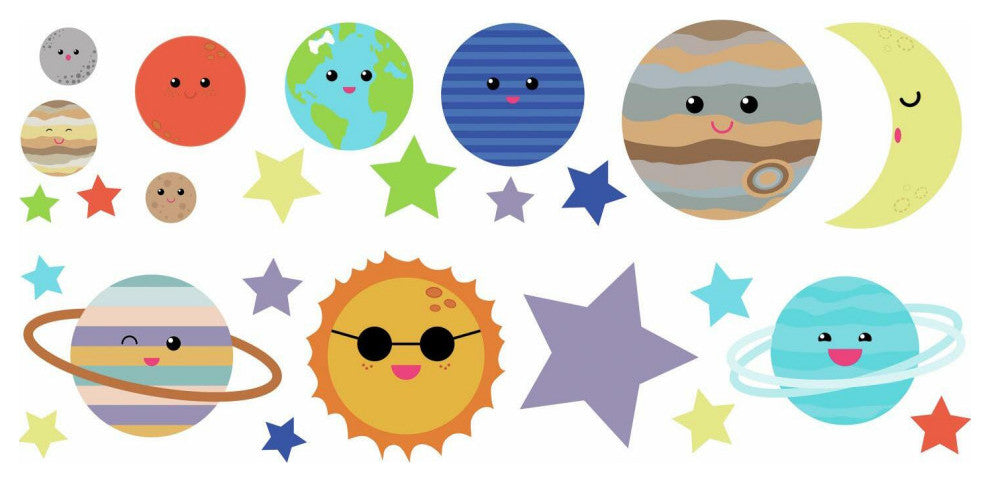Planet Wall Decals