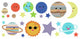 Planet Wall Decals