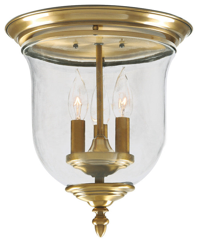 Legacy Ceiling Mount, Antique Brass