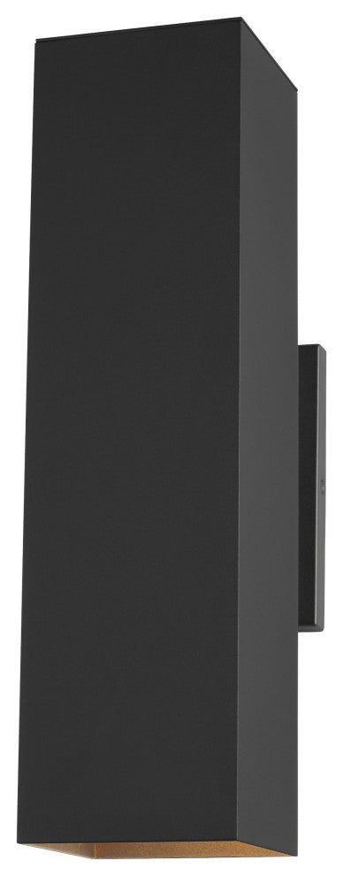 Pohl Large 2-Light Outdoor Wall Lantern, Black