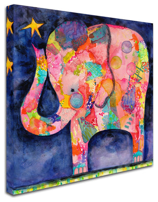 Wyanne 'All Within Reach Elephant' Canvas Art, 35"x35"