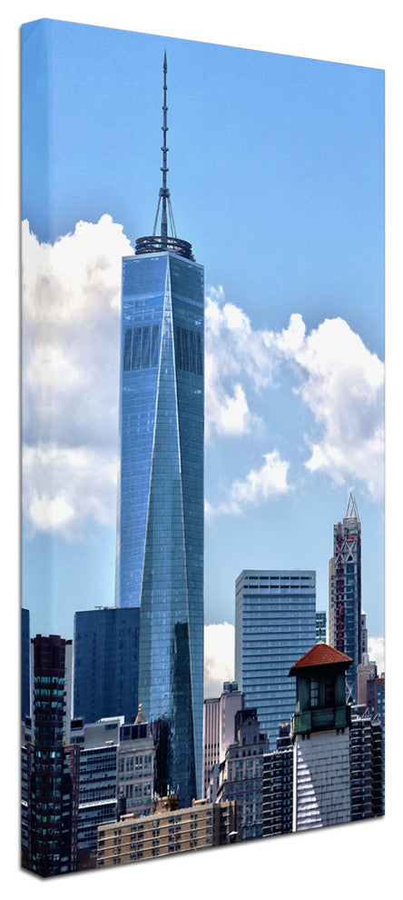 CATeyes 'Freedom Tower' Canvas Art, 12x24